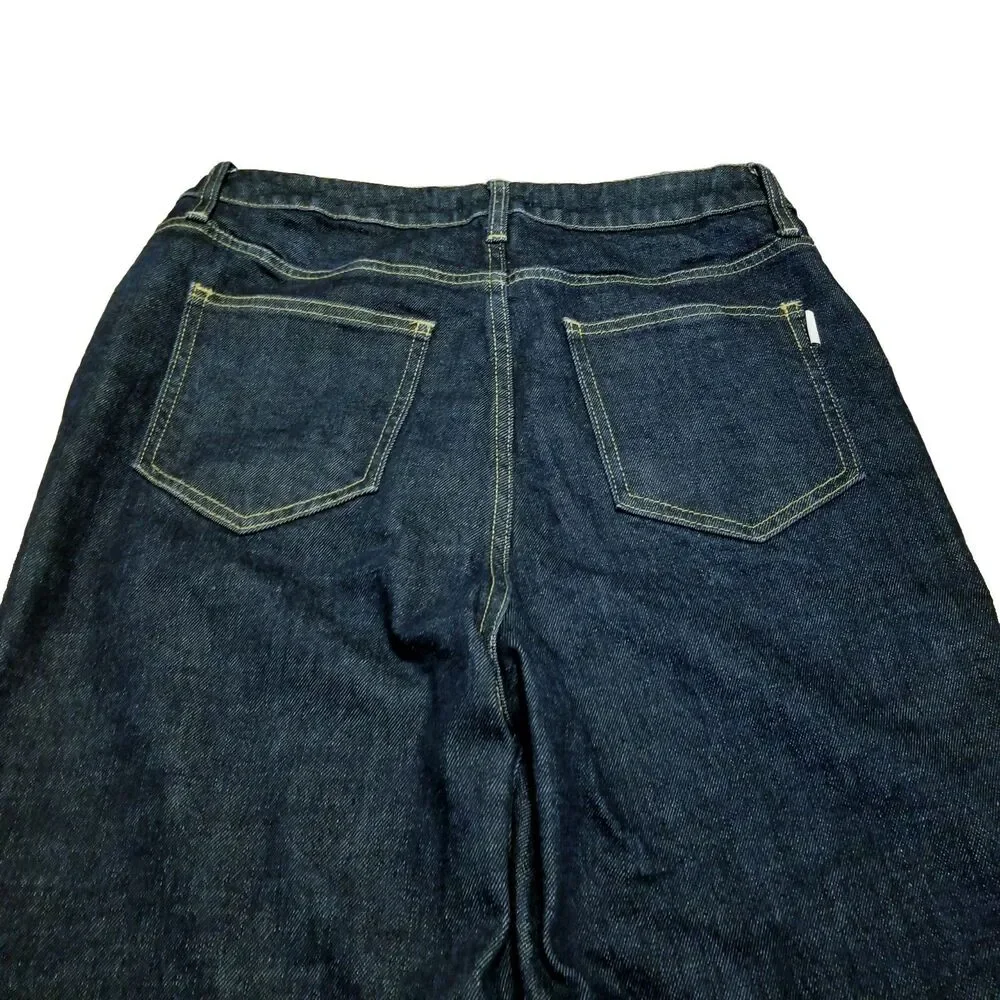 Oliver Logan Jeans Women's Size 28 Russel Flare Split Hem Stretch Denim (29x30)